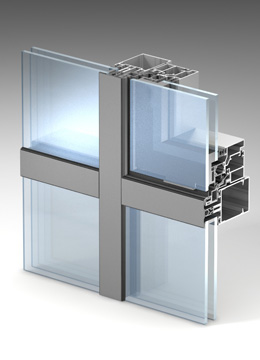 Semi-structural glazing ALT F50 SSG