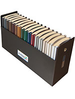 Образец цветовой гаммы Профили AG/77 в упаковке-кассете, металл (20 цветов)